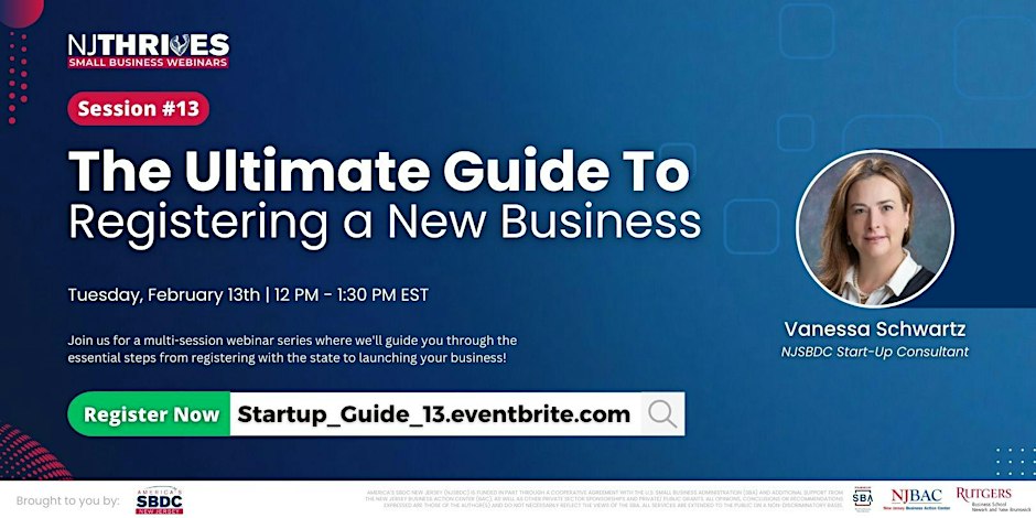The Ultimate Guide To Registering a New Business Session 13