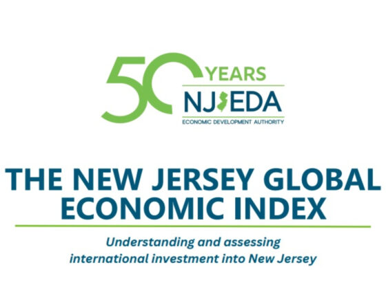 NJEDA UNVEILS FIRST ANNUAL NEW JERSEY GLOBAL ECONOMIC INDEX