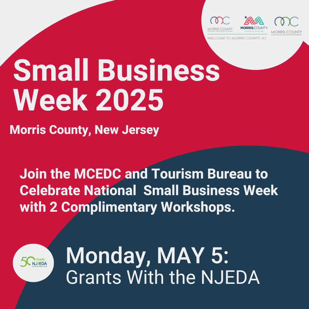 Small Business Week Program - Grants & Funding with the NJEDA