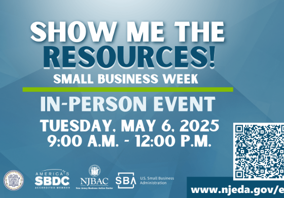 NJEDA Highlights Robust Small Business Week Support Programs