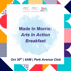 Join us for a dynamic morning of connection and creativity at the Art Breakfast, a celebration of the artists, visionaries, and cultural changemakers who enrich the fabric of Morris County.
