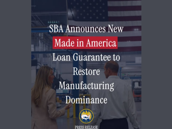 New 90% Loan Guarantee will Help Manufacturers Reshore American Industry, Jobs, and National Security
