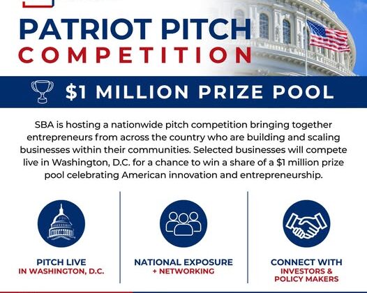 SBA Launches $1 Million Patriot Pitch Competition to Showcase America’s Entrepreneurs