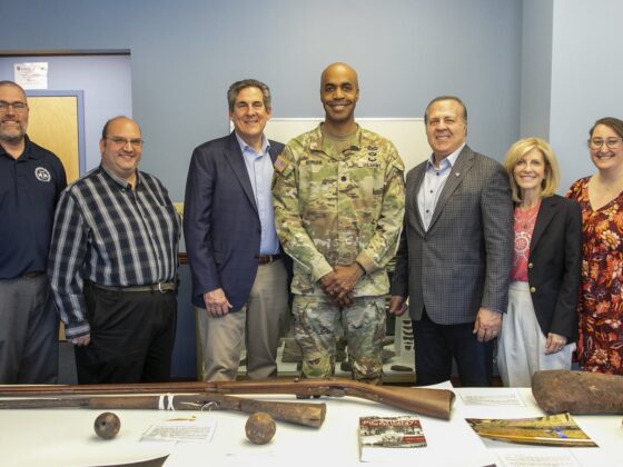 Commissioners Tour Picatinny Arsenal’s Revolutionary Roots